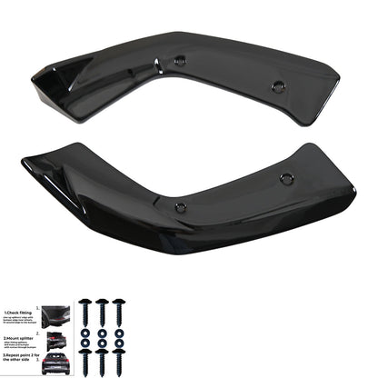 Rear Side Splitters MERCEDES A Class