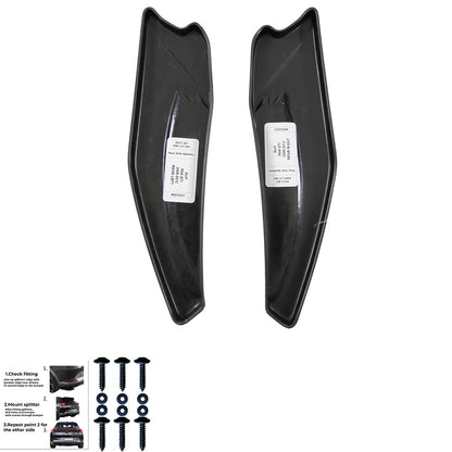Rear Side Splitters VW VOLKSWAGEN Golf