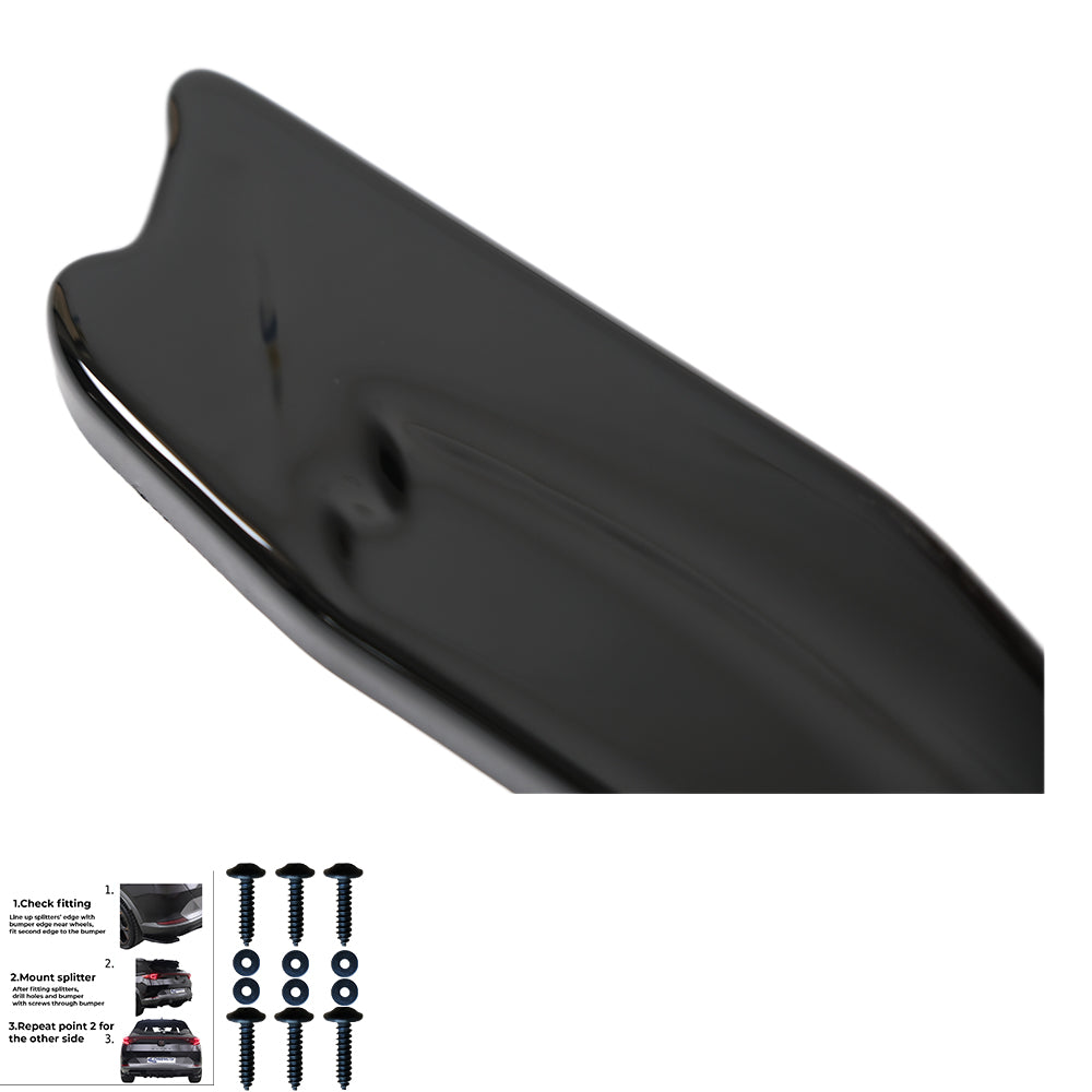 Rear Side Splitters VW VOLKSWAGEN Golf