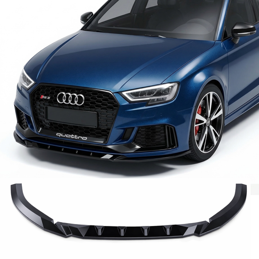 Lama spoiler anteriore Apex Design per Audi RS3 8V Facelift Sportback (2017–2019)