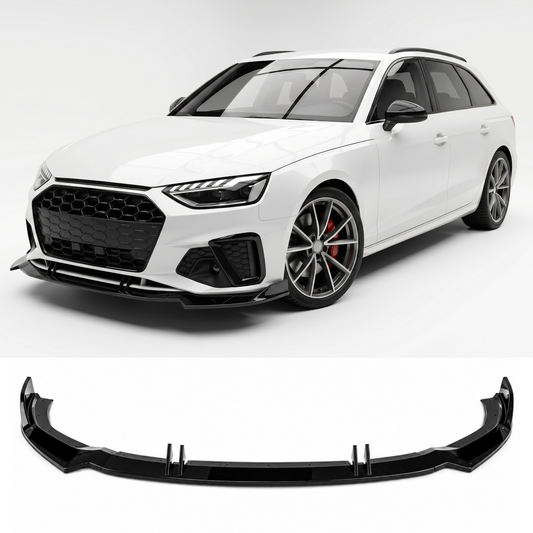 Lama spoiler anteriore per Audi A4 S-Line / S4 B9 Facelift (2019-2024)