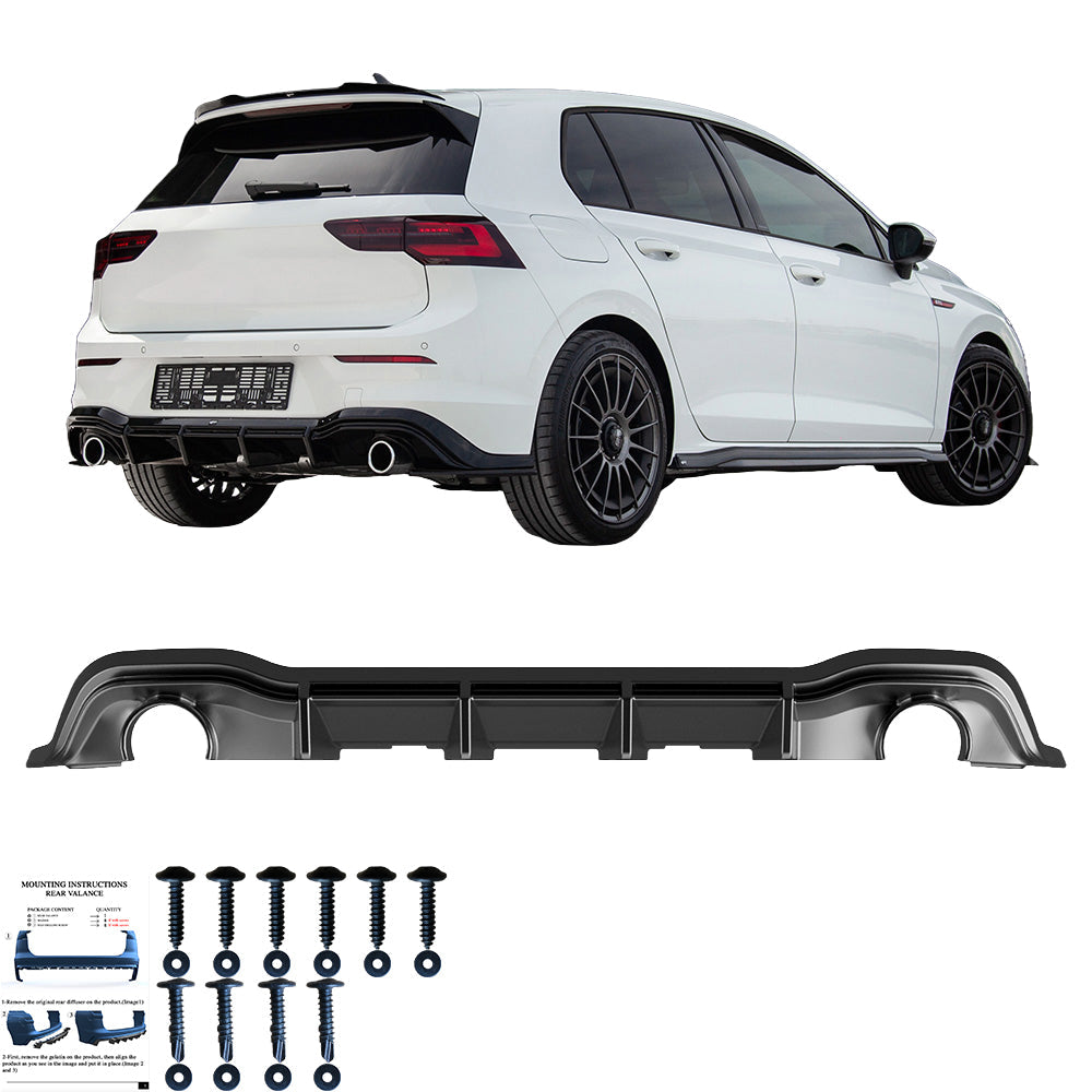Rear Diffusor VW VOLKSWAGEN Golf