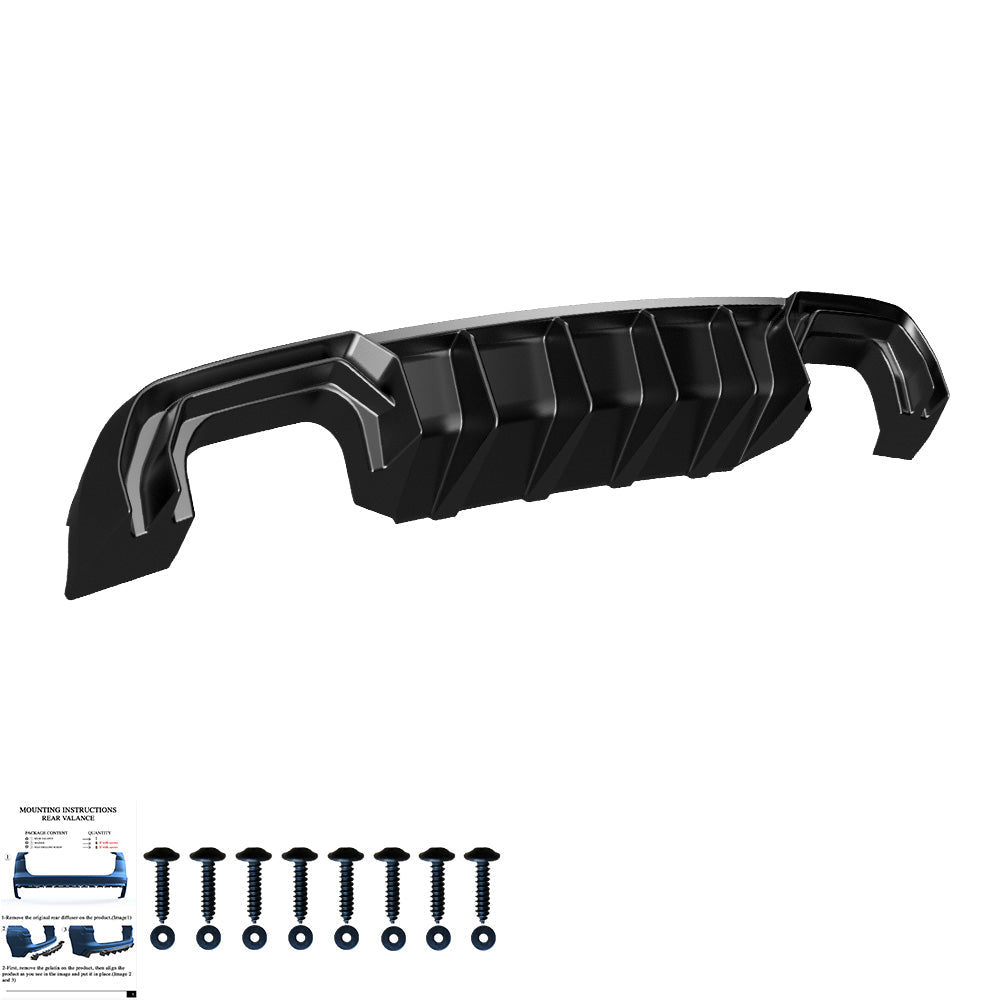 Rear Diffusor AUDI S3