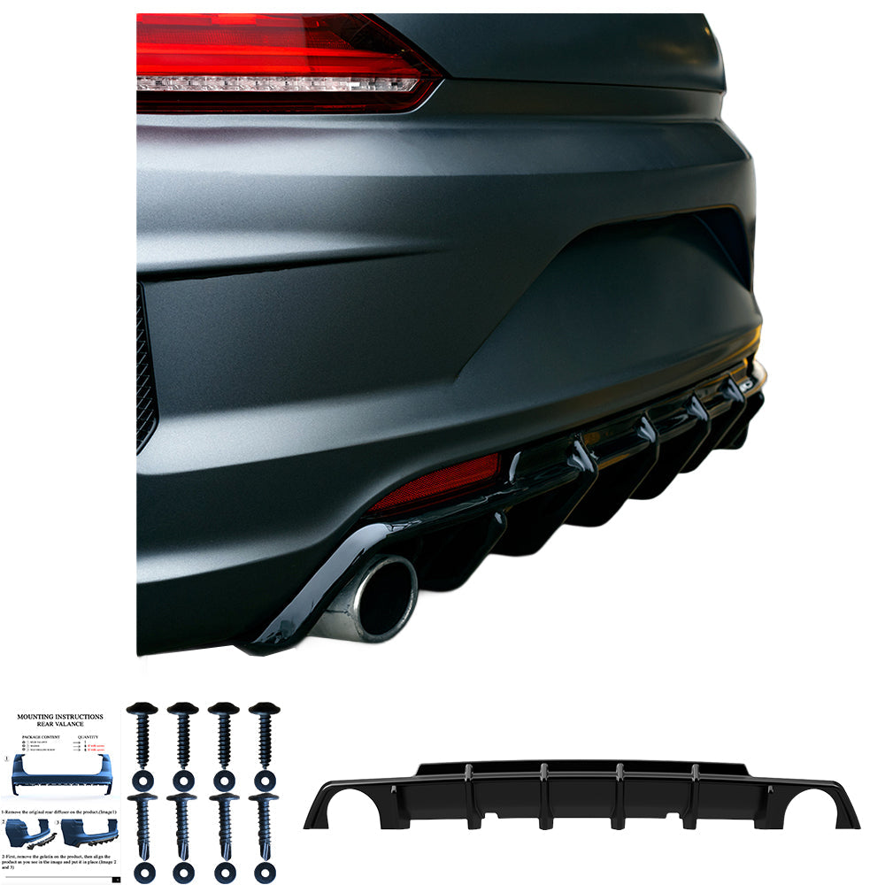 Rear Diffuser VW VOLKSWAGEN Scirocco
