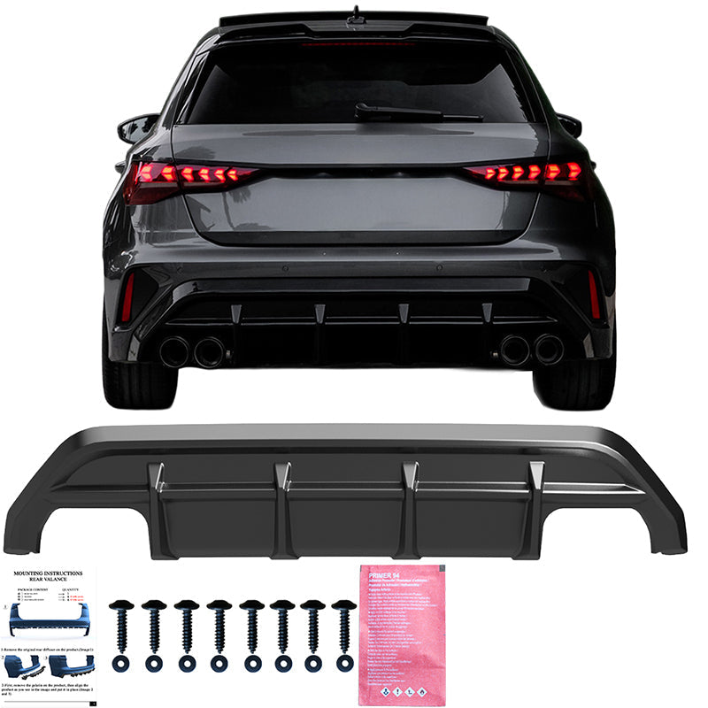 Rear Diffuser AUDI S3