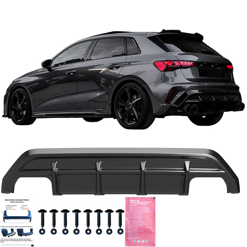 Rear Diffuser AUDI S3