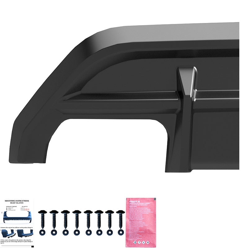 Rear Diffuser compatible with AUDI A3 S-Line/S3 8Y Facelift Sportback 2025+ - ONEWAY Automotive GmbH