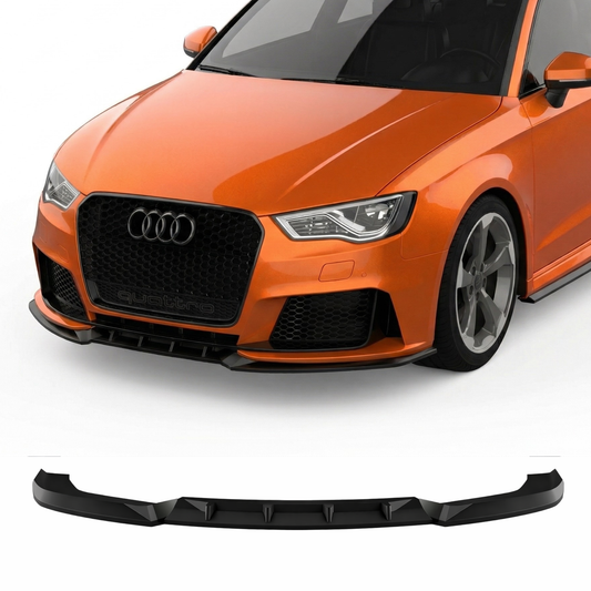 Lama spoiler anteriore Apex Design per Audi RS3 8V Sportback (2015–2016)