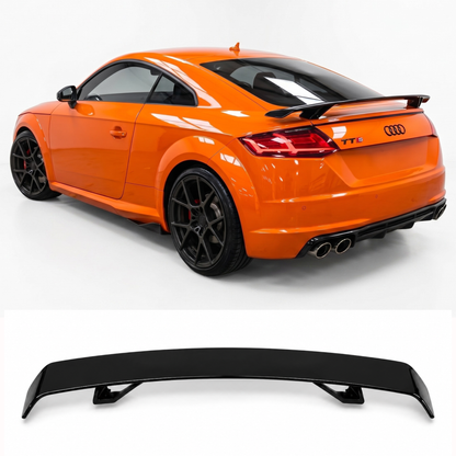 Spoiler posteriore nero lucido per Audi TT MK3 (15-23)