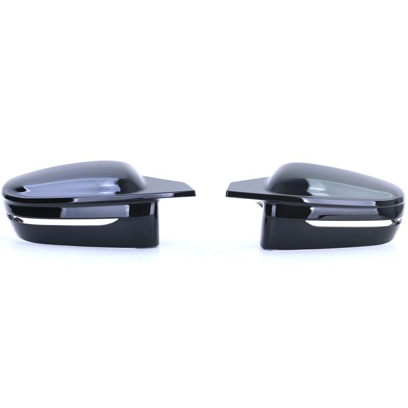 Coppia calotte specchio retrovisore per BMW Serie 2 3 4 5