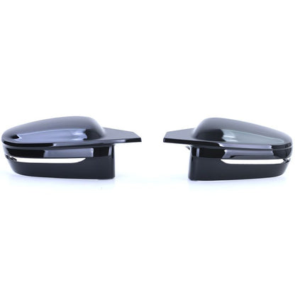 Coppia calotte specchio retrovisore per BMW Serie 2 3 4 5