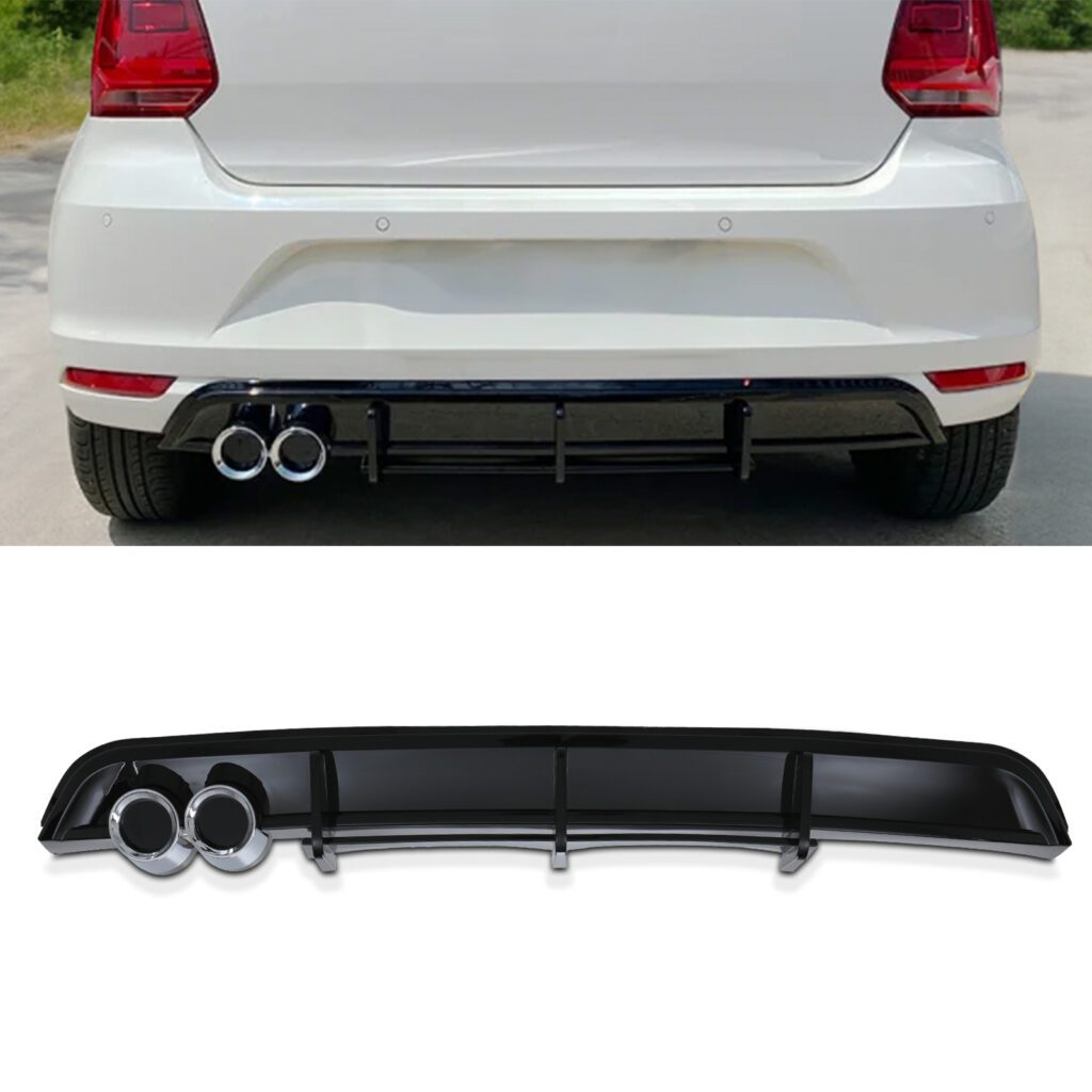 Diffusore posteriore per Volkswagen Polo MK5 6R 6C (2014-2017)