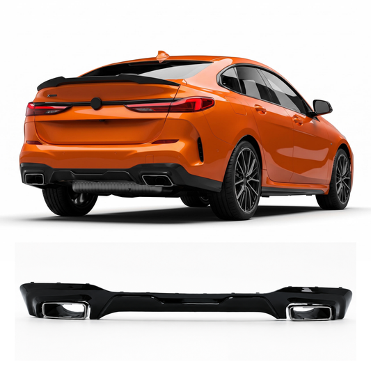Diffusore posteriore M look per Bmw Serie 2 F44 Gran Coupè Nero lucido (2020+)