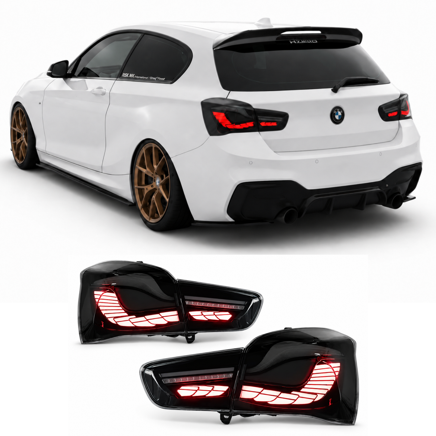 Fanali Posteriori LED Stile GTS per BMW Serie 1 F20/F21 LCI