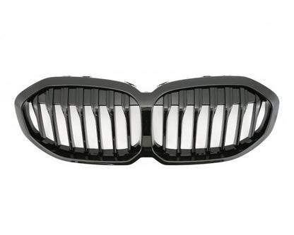 Griglia Anteriore M Look per BMW Serie 1 F40 F41 Nero Lucido (19-26)