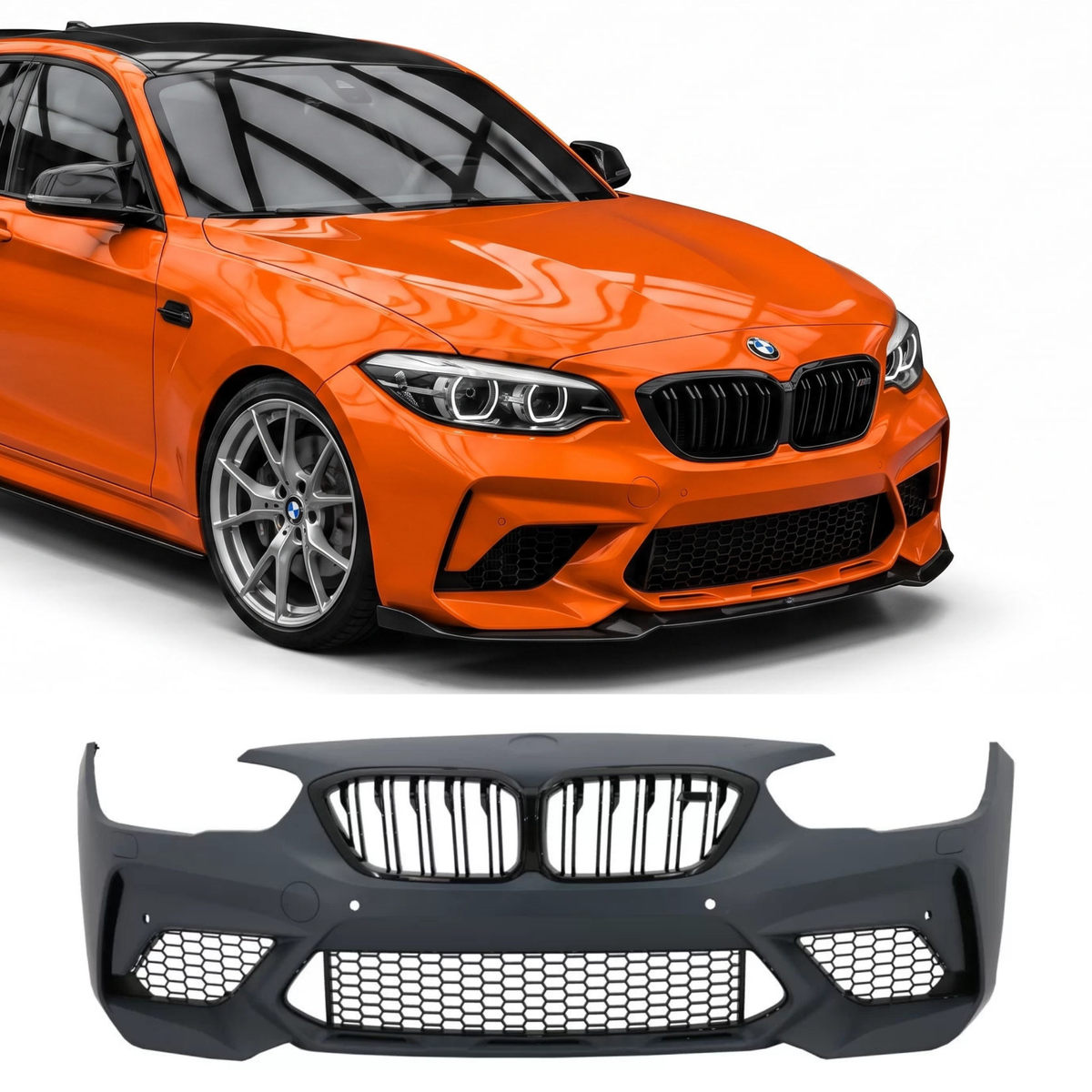 Paraurti anteriore M2 look Bmw Serie 1 F20 F21 (15-19)