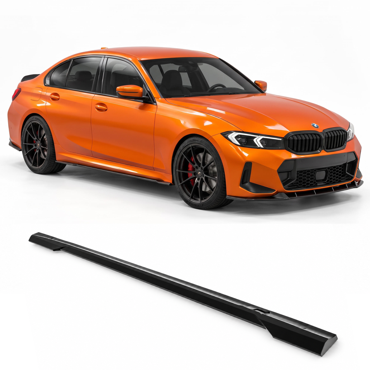 APEX DESIGN - Minigonne laterali Apex Design per BMW Serie 3 G20/G21 M-Pack Facelift (2022+)