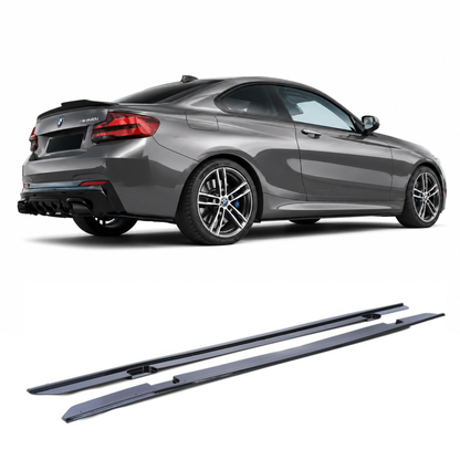 Minigonne laterali per BMW Serie 2 F22 F23 F87 (13-22)