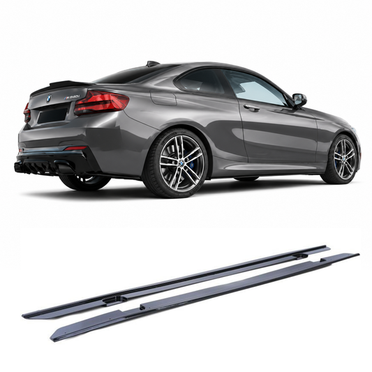 Minigonne laterali per BMW Serie 2 F22 F23 F87 (13-22)