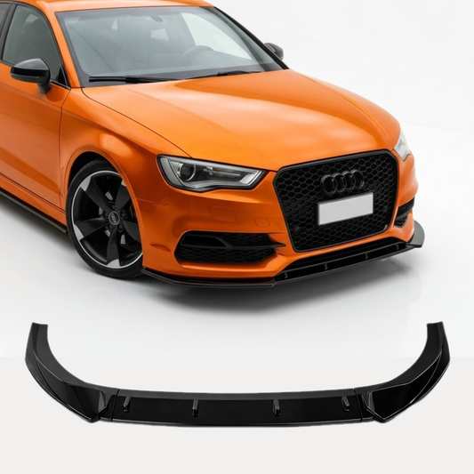 Lama Spoiler Paraurti Anteriore Per Audi A3 S3 S-line 8V (13-16)