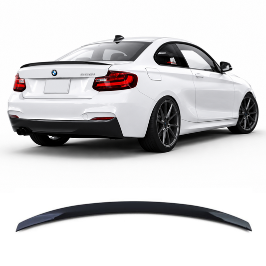 Spoiler posteriore per BMW Serie 2 F22 F23 F87 (14-21) con ABE